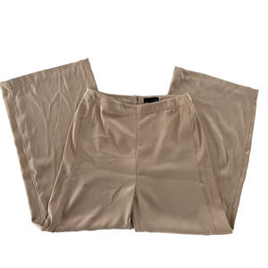 Lost April Biege NWT MSRP $89 Wide Leg Pants Women's Size Large